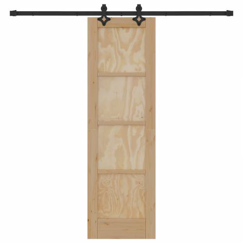 klizna vrata s hardverom set 61x198,5 cm masivna borovina Cijena