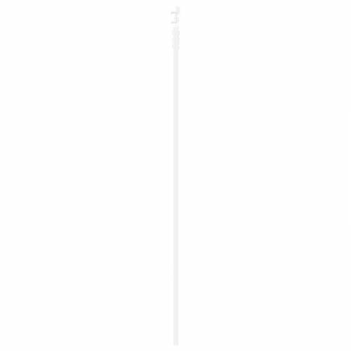 klizna vrata s setom opreme Bijela 78x232 cm od punog drva bora Cijena