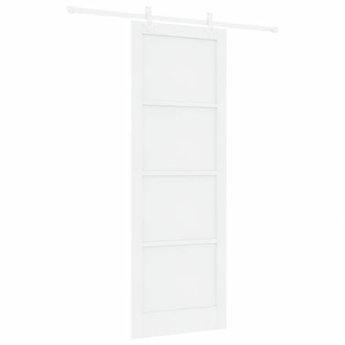 klizna vrata s priborom Set Bijela 83x232 cm Solidan bor Cijena