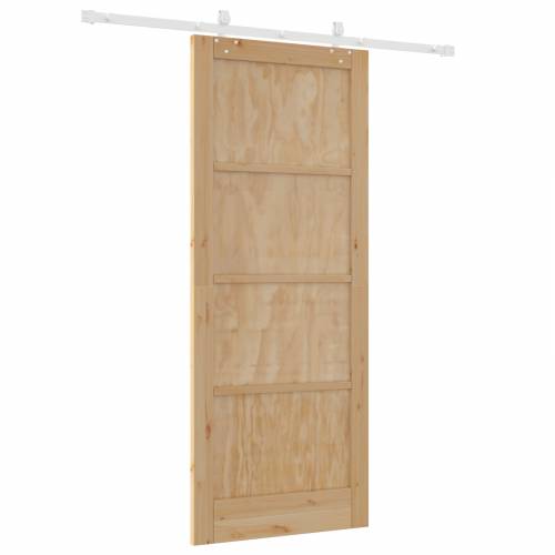 klizna vrata s dodatkom za opremu 86x211 cm Čvrsti bor Cijena