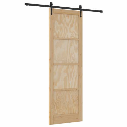 klizna vrata s hardver setom 78x232 cm puno drvo bor Cijena
