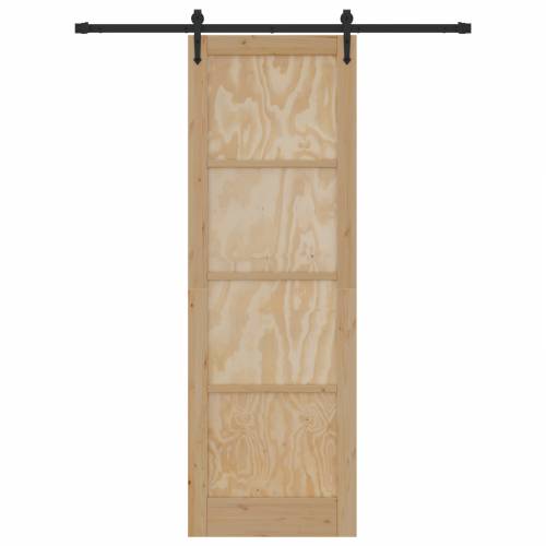 klizna vrata s hardver setom 78x232 cm puno drvo bor Cijena