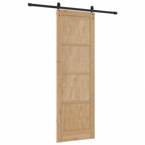 klizna vrata s hardver setom 78x232 cm puno drvo bor Cijena