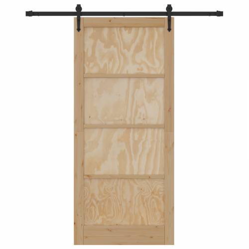 klizna vrata s opremom Set 93x211 cm Masivna borovina Cijena