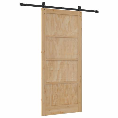 klizna vrata s opremom Set 93x211 cm Masivna borovina Cijena