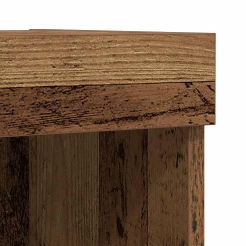 Floating Shelf 2 kom Staro drvo 40x28.5x40 cm Konstruirano drvo Cijena