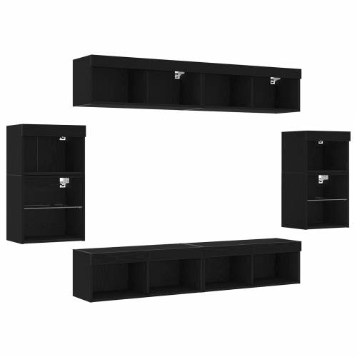 Plutajuća Polica 2 kom Crni hrast 40x28,5x40 cm Inženjersko drvo Cijena
