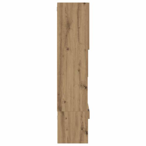TV ormar s LED svjetlima umetnički hrast 40.5x30x102 cm Cijena