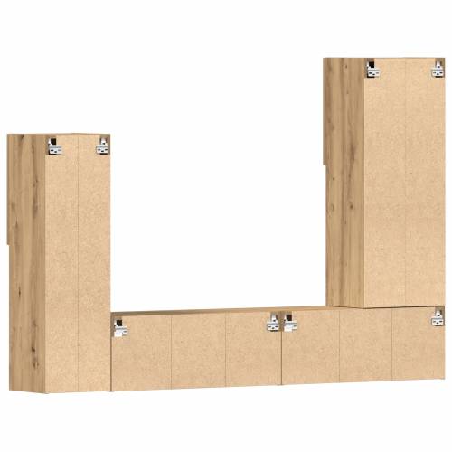 TV ormar s LED svjetlima umetnički hrast 40.5x30x102 cm Cijena