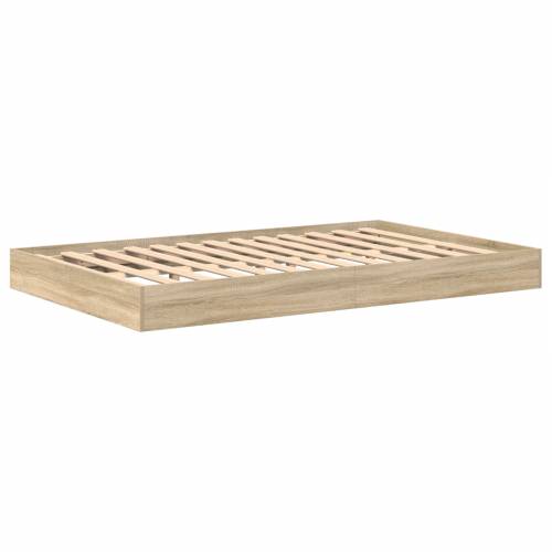 Krevet s policom Sonoma hrast 120x200 cm konstruirano drvo Cijena