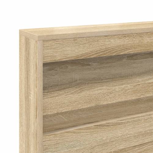Krevet s policom Sonoma hrast 120x200 cm konstruirano drvo Cijena