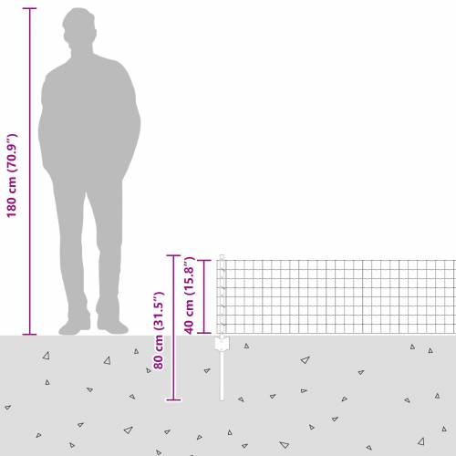Euro Ograda s 22 U Stupa Siva 0,4x50 m Čelik Cijena