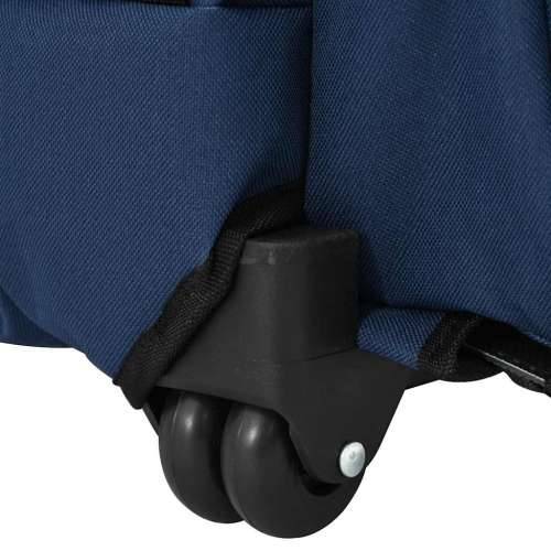 Kolica za kućne ljubimce 3-u-1 Dizajn Plava 48x32x57 cm Oxford tkanina - Plava 48 x 32 x 57 cm Cijena