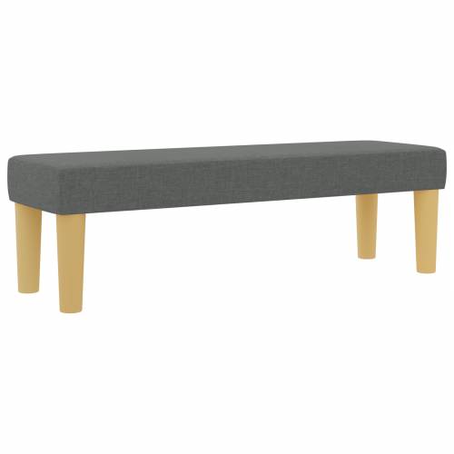Box Spring Krevet s madracem i klupom Tamno siva 180x200 cm Cijena