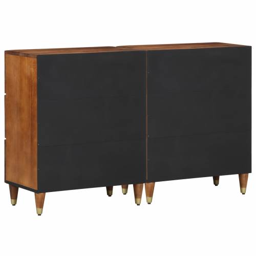 Sideboardi 2 kom Medena smeđa 60x33.5x75 cm Puno grubo drvo manga Cijena