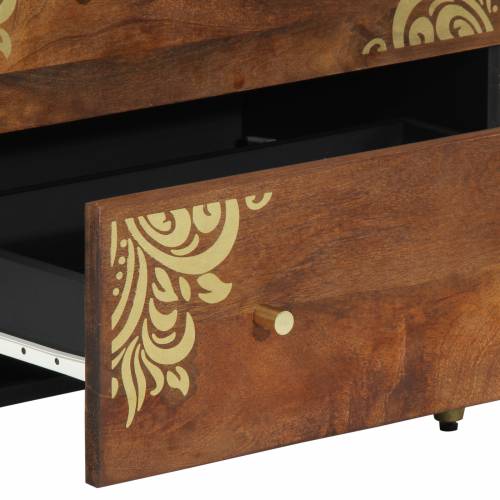 Sideboardi 2 kom Medena smeđa 60x33.5x75 cm Puno grubo drvo manga Cijena