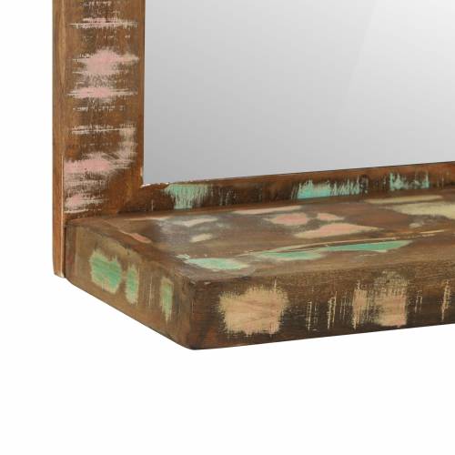 Ogledalo za kupaonicu 50x22x70 cm Čvrsto obnovljeno drvo Cijena