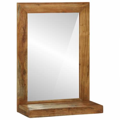 Ogledalo za kupaonicu 50x22x70 cm Čvrsto drvo bagrem Cijena
