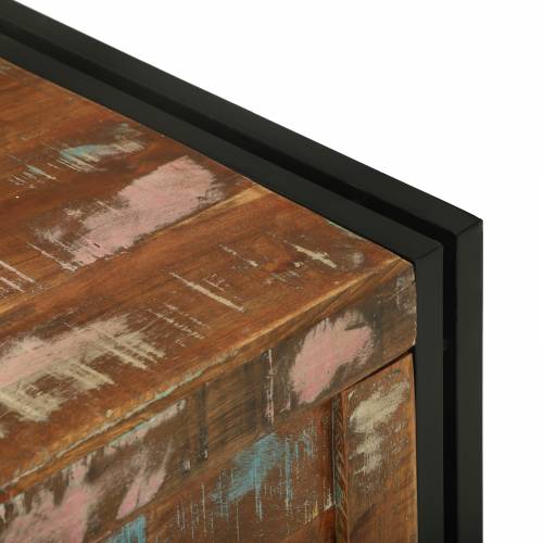 Kutija za Pohranu 80 x 50 x 50 cm - Čvrsto Oblogovano Drvo Cijena