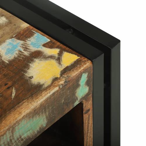 Stalak za vino 34.5x35x39 cm Čvrsto obnovljeno drvo Cijena