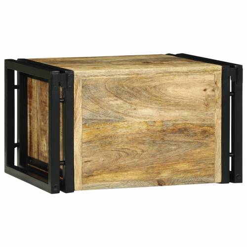 Stalak za vino 46x35x27.5 cm Čvrsto drvo Hrapavo mango Cijena