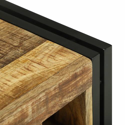 Stalak za vino 46x35x27.5 cm Čvrsto drvo Hrapavo mango Cijena