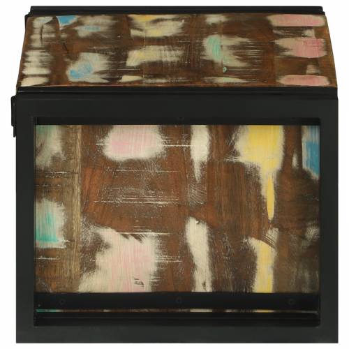 Stalak za vino 46x35x27.5 cm od masivnog obnovljenog drva Cijena