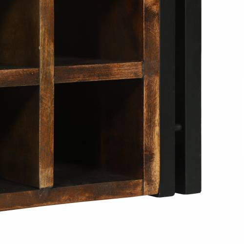 Stalak za vino 46x35x27.5 cm od masivnog obnovljenog drva Cijena