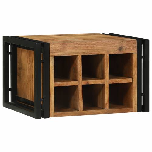 Stalak za vino 46x35x27.5 cm od masivnog bagremovog drveta Cijena