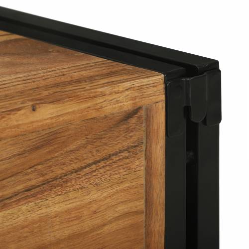 Stalak za vino 46x35x27.5 cm od masivnog bagremovog drveta Cijena