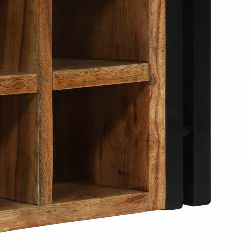 Stalak za vino 46x35x27.5 cm od masivnog bagremovog drveta Cijena