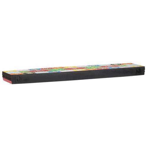policu za zid 2 komada 100x20x6 cm od čvrstog drva manga Cijena