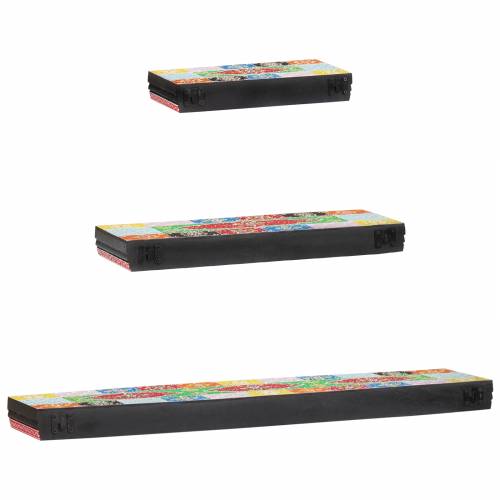 set zidnih polica od 3 komada 100x20x6 cm čvrsto drvo mango Cijena