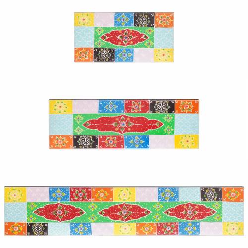 set zidnih polica od 3 komada 100x20x6 cm čvrsto drvo mango Cijena
