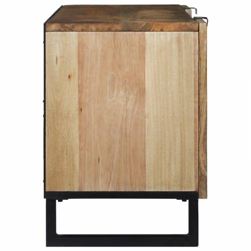TV kabinet, 105 x 33.5 x 46 cm, od masivnog manga drveta i inženjerskog drva. Cijena