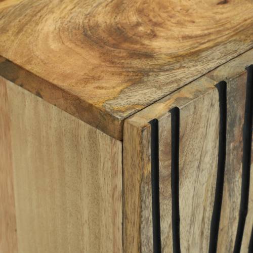 TV kabinet, 105 x 33.5 x 46 cm, od masivnog manga drveta i inženjerskog drva. Cijena
