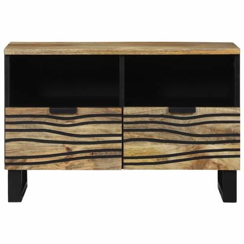 TV ormar - 70x33.5x46 cm, masivno drvo manga Cijena