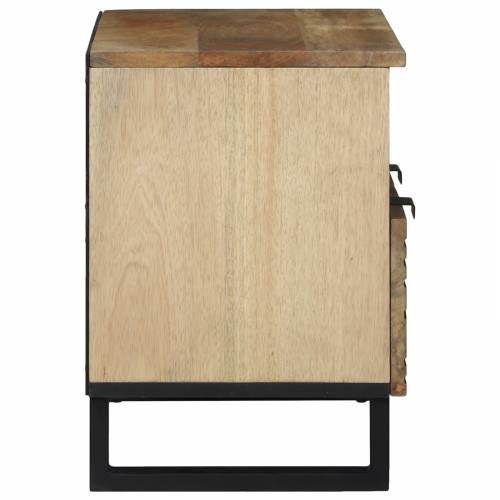 TV ormar - 70x33.5x46 cm, masivno drvo manga Cijena