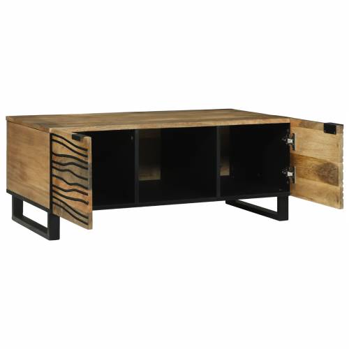 Stolić za kavu 100x54x40 cm masivno drvo manga Cijena