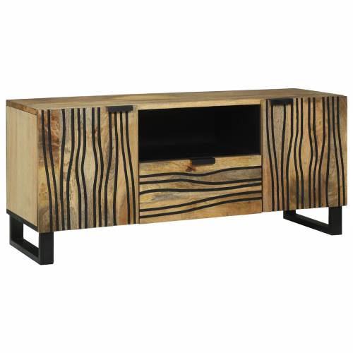 TV ormar 105x33.5x46 cm od čvrstog drva manga Cijena