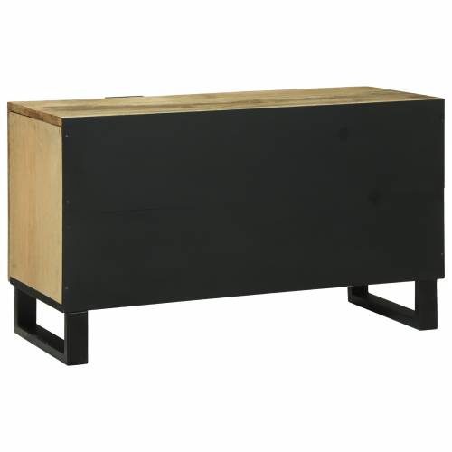 TV kabinet - 80x31.5x46 cm Čvrsto drvo manga i vlaknasto drvo Cijena