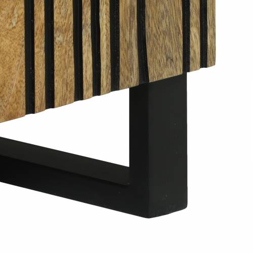 TV kabinet - 80x31.5x46 cm Čvrsto drvo manga i vlaknasto drvo Cijena