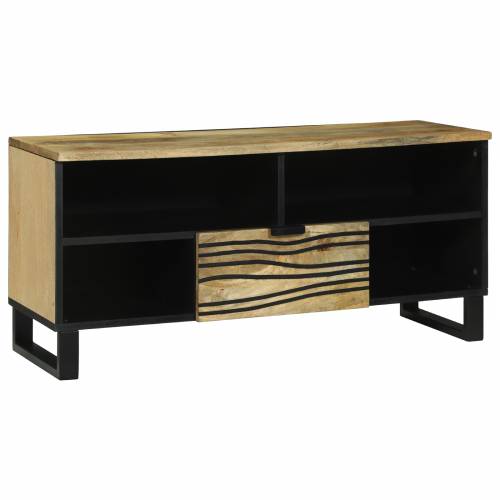 TV ormar 100x33.5x46 cm od masivnog drveta manga Cijena