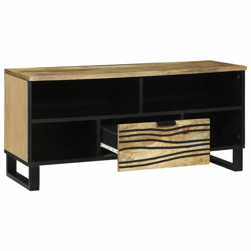 TV ormar 100x33.5x46 cm od masivnog drveta manga Cijena