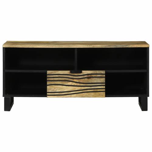 TV kabinet - 100 x 33.5 x 46 cm, od masivnog drveta manga. Cijena
