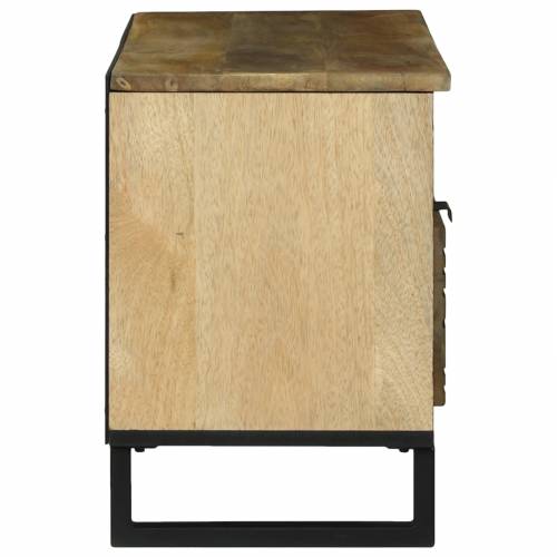 TV kabinet - 100 x 33.5 x 46 cm, od masivnog drveta manga. Cijena