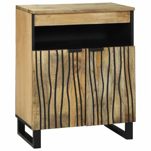 Bočna komoda 60x33.5x75 cm Solidno drvo manga Cijena