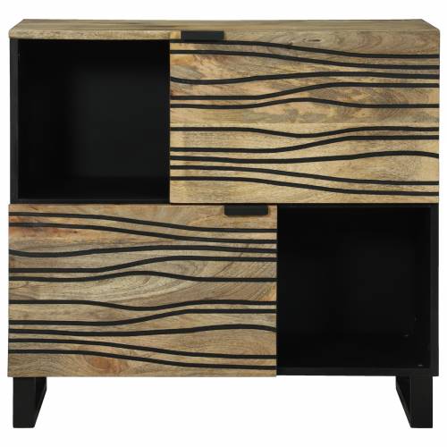 Komoda – 80x33.5x75 cm, napravljena od čvrstog mango drva Cijena