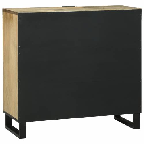 Komoda – 80x33.5x75 cm, napravljena od čvrstog mango drva Cijena