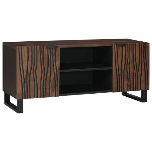 TV kabinet 105x33.5x46 cm Jedinični TV od Masivnog Drva Manga Cijena